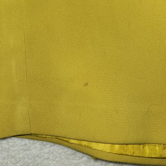 Carissimo Chartreuse Pencil Skirt - Vintage - Picture 6 of 6